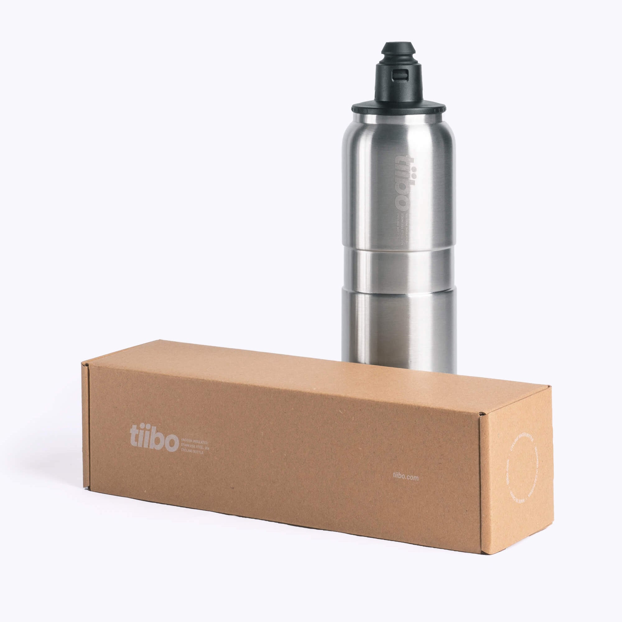 tiibo Vacuum Insulated Cycling Bottle 23oz
